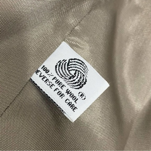 VINTAGE JONES NEW YORK  JONES NEW YORK WOOL SWING COATS SZ L - Picture 13 of 15